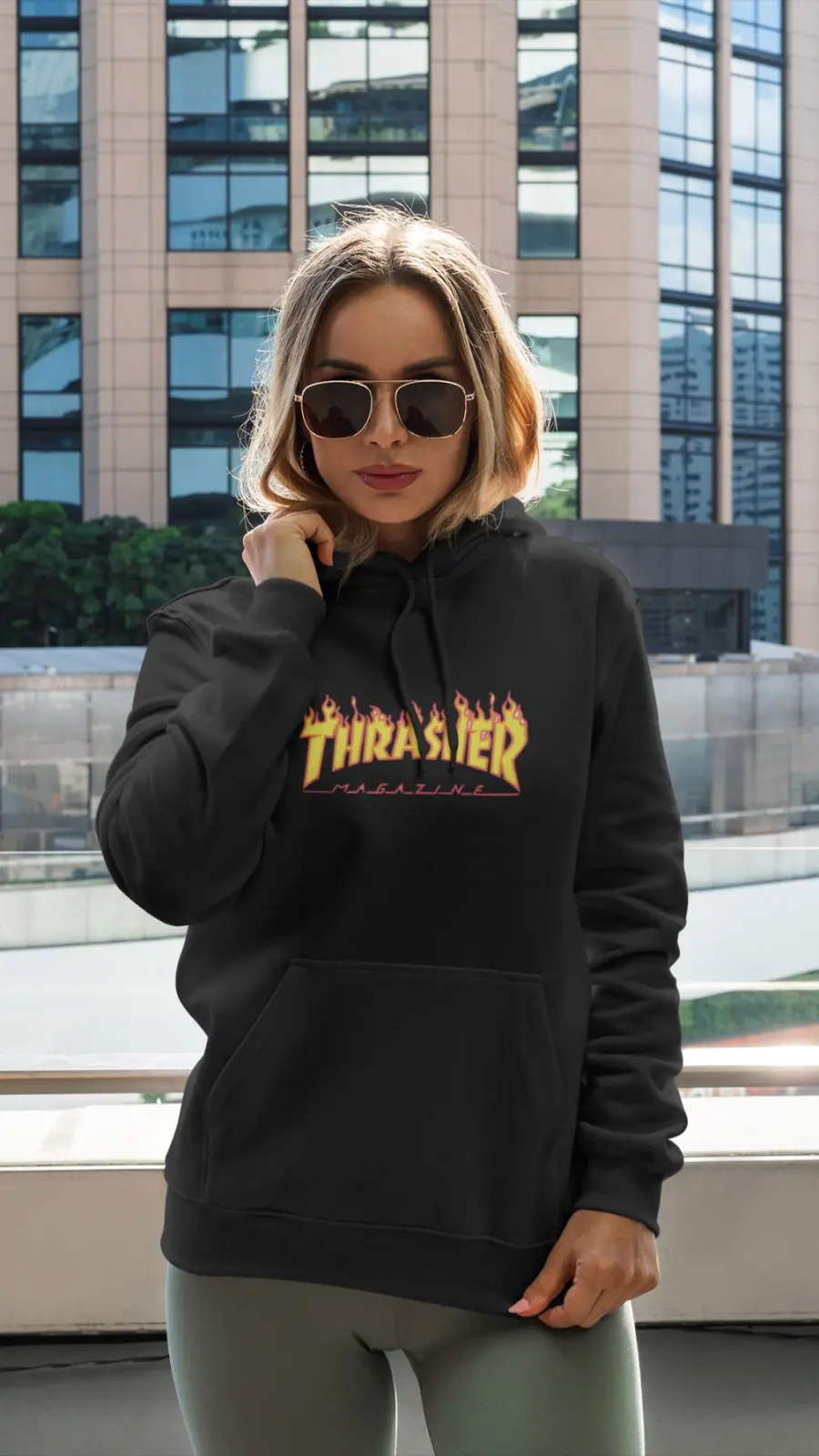 Canguro Thrasher Flames: Estilo Urbano