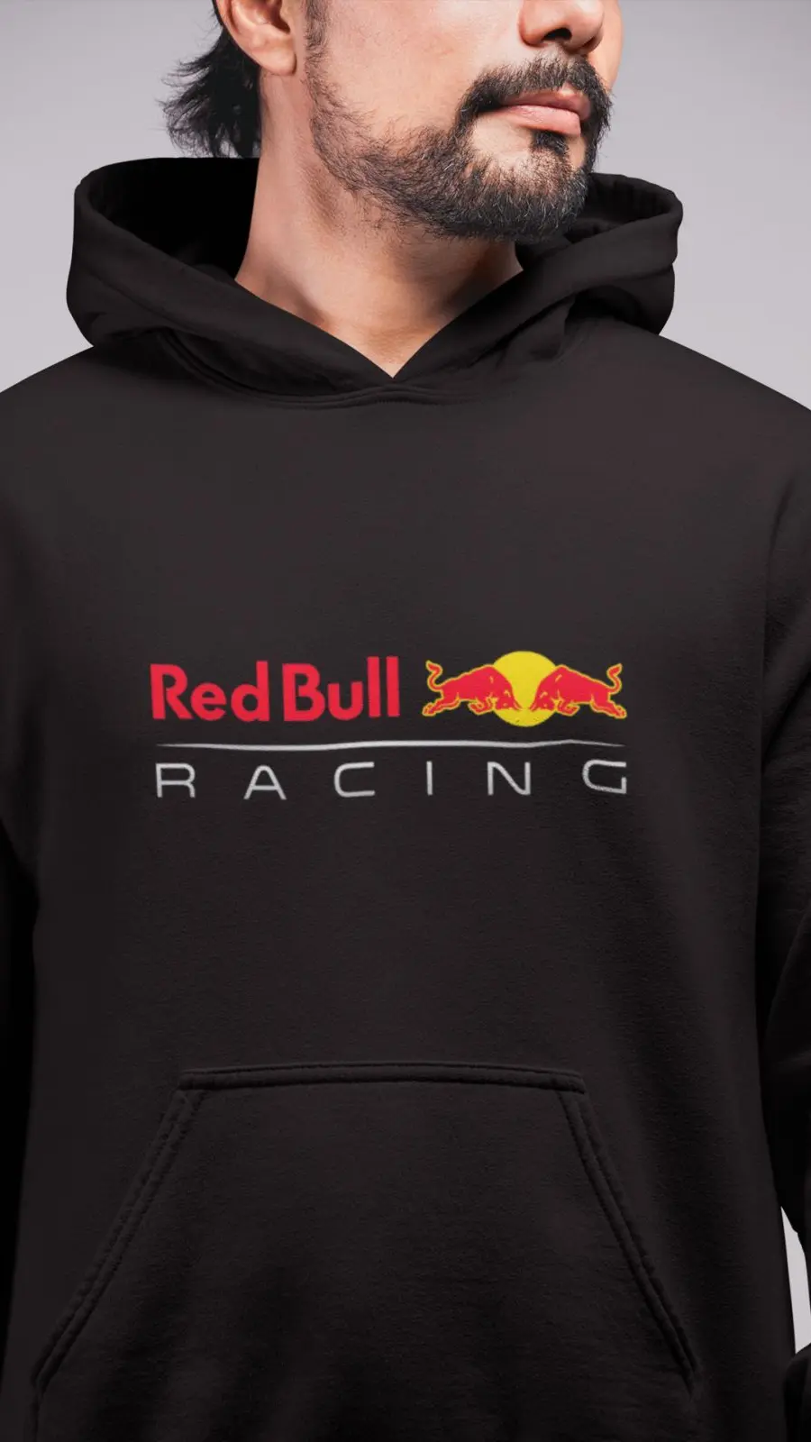 Canguro Red Bull Racing Negro - Estilo y Pasión