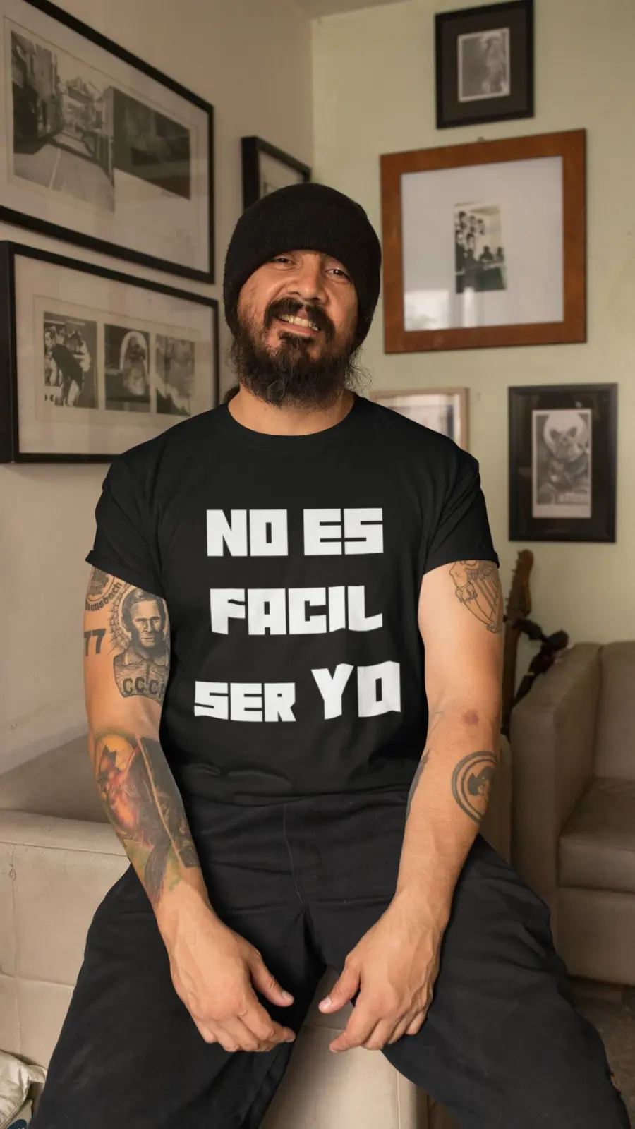 Remera "No Es Fácil Ser Yo" - Estilo Único