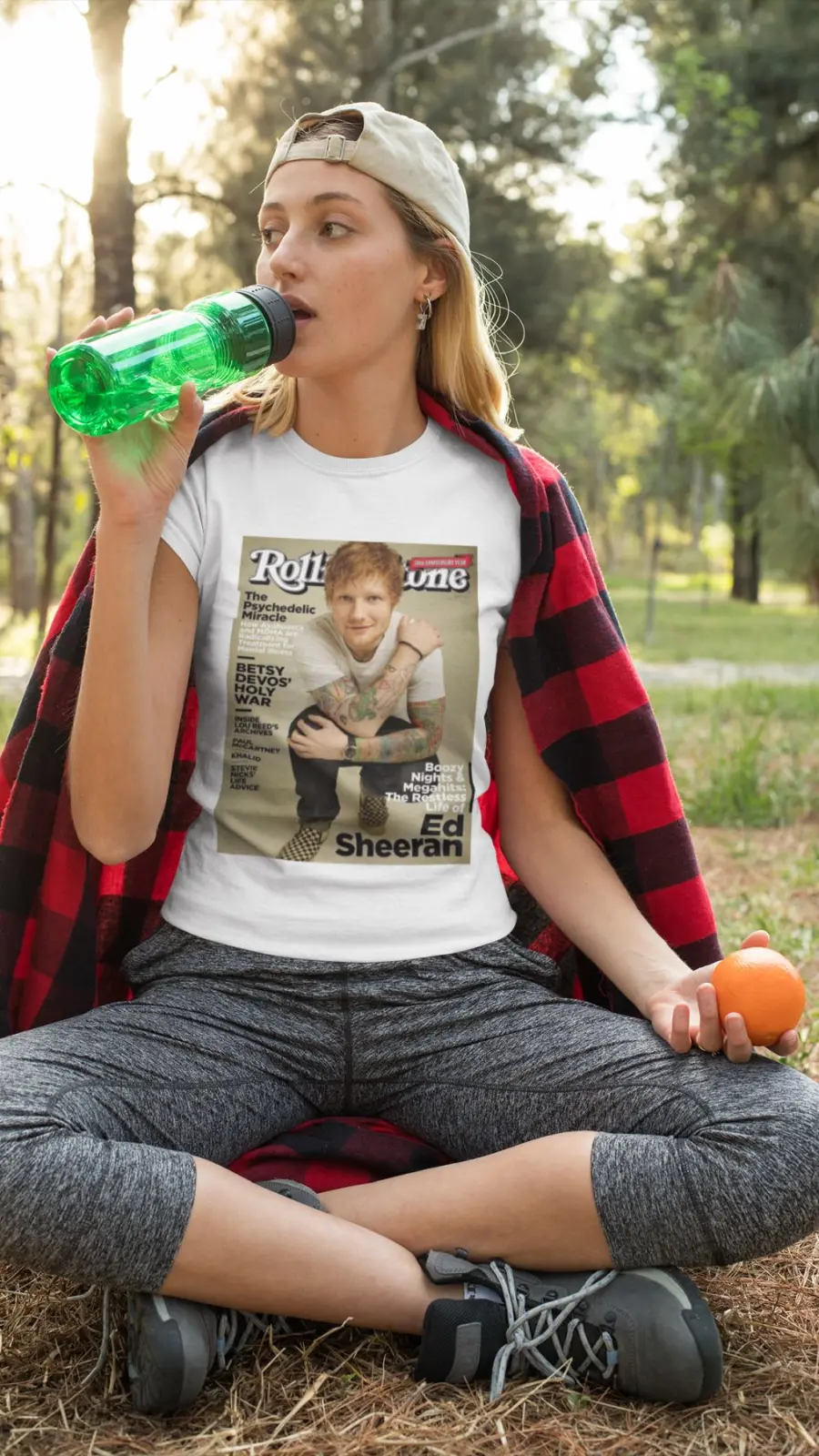 Remera Rolling Stone Ed Sheeran: Tu Ícono Musical