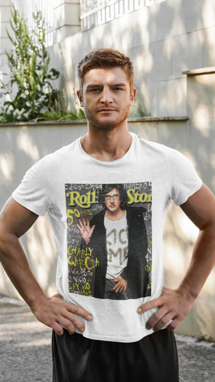 Remera Charly García Rolling Stone: Tendencia Rock Nacional