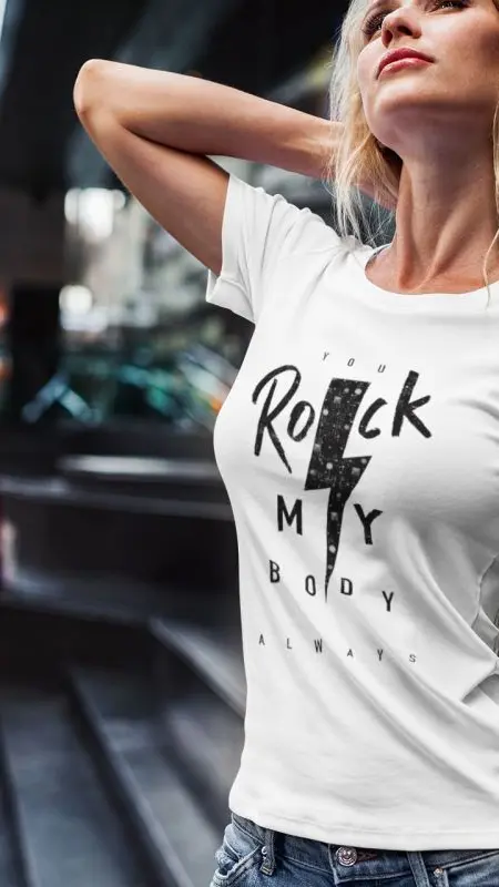Remera Rock My Body Rayo Lightning Style