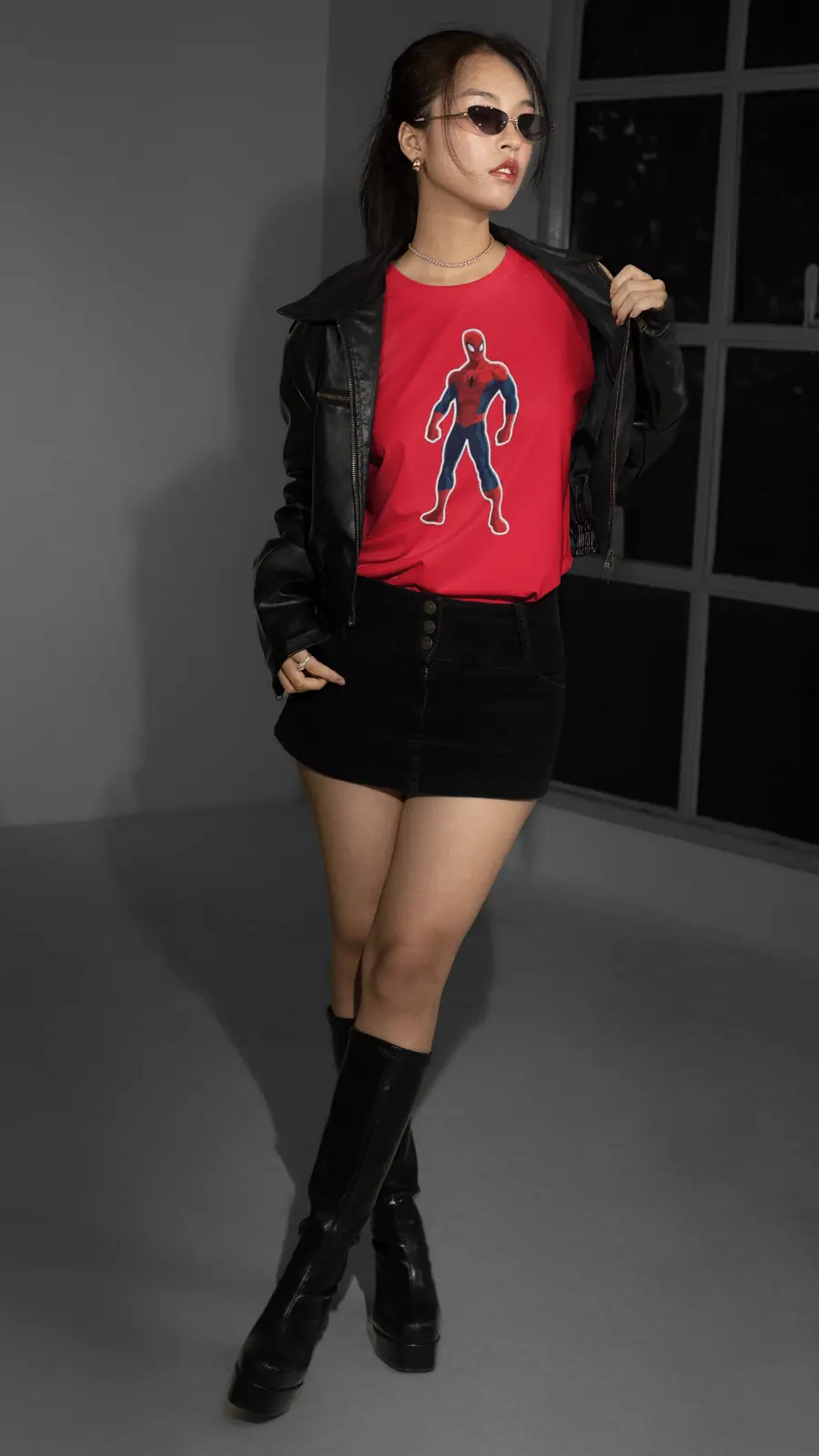 Remera Spiderman Roja | Estilo Urbano Looks